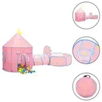 vidaXL Spielzelt f&uuml;r Kinder Rosa 301x120x128 cm
