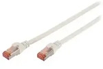 DIGITUS CAT 6 S/FTP Patchkabel, 10 St&uuml;ck, 0,25m, wei&szlig; Kabel Patchkabel RJ45 Cat.6