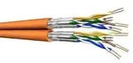 Draka Duplex-Installationskabel UC900HS23, Cat. 7, S/FTP (PiMF), halogenfrei, orange,