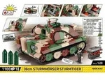 COBI-2585 - 1100 PCS HC WWII /2585/ STURMMORSER TIGER STURMTIGER