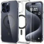 Spigen Ultra Hybrid Mag-H&uuml;lle MagSafe iPhone 15 Pro &ndash; Grau