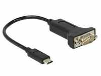 DeLOCK - Kabel USB / seriell - USB-C (M) bis DB-9 (M)