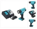 Makita DHG 180 RA1 Akku Hei&szlig;luftgebl&auml;se 18 V 550 &deg;C + 1x Akku 2,0 Ah + Ladeger&auml;t