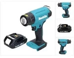 Makita DHG 180 A1 Akku Hei&szlig;luftgebl&auml;se 18 V 550 &deg;C + 1x Akku 2,0 Ah - ohne
