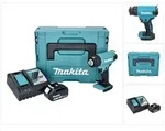 Makita DHG 180 RM1J Akku Hei&szlig;luftgebl&auml;se 18 V 550 &deg;C + 1x Akku 4,0 Ah +...