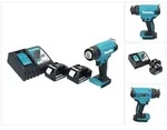 Makita DHG 180 RM Akku Hei&szlig;luftgebl&auml;se 18 V 550 &deg;C + 2x Akku 4,0 Ah +...