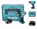 Makita DHG 180 T1J Akku Hei&szlig;luftgebl&auml;se 18 V 550 &deg;C + 1x Akku 5,0 Ah +...