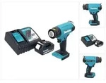 Makita DHG 180 RM1 Akku Hei&szlig;luftgebl&auml;se 18 V 550 &deg;C + 1x Akku 4,0 Ah +...