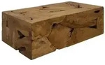 vidaXL Couchtisch 90x50x30 cm Teakholz Braun
