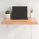 vidaXL Tischplatte 60x60x(2-4) cm Massivholz Behandelt Baumkante