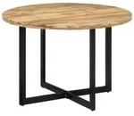 vidaXL Esstisch 110x75 cm Massivholz Mango