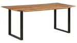 vidaXL Esstisch 180&times;90&times;76 cm Massivholz Akazie
