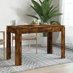 vidaXL Esstisch R&auml;uchereiche 120x60x76 cm Holzwerkstoff