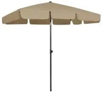 vidaXL Strandschirm Taupe 200x125 cm