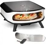COZZE Pizzaofen mit rotierendem Pizzastein 17 Zoll Gasofen