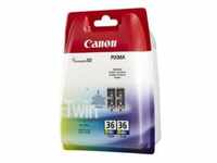 CLI-36 Color Twin Pack - 2er-Pack - 12 ml - Farbe (Cyan, Magenta, Gelb)