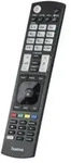 hama 00221061 Universal-Fernbedienung f&uuml;r LG TVs, IR, lernf&auml;hig, leuchtende Tasten