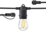 Hombli HBEW-0105, 10 Lampen, Warmwei&szlig;, 2700 K, Drau&szlig;en, Schwarz, 12 V