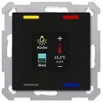 BE-TAS55T406.01 Taster Smart 55 4fach sw