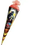 Schult&uuml;te Feuerwehrmann - sechseckig 85 cm