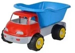 Simba 107134609 - LKW Kipper mit Softreifen, Kunststoff, 35 cm, Sandspielzeug