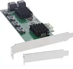 InLine&reg; Schnittstellenkarte, 8x SATA 6Gb/s Controller, PCIe 2.0 (PCI-Express)