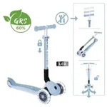 GLOBBER JUNIOR FOLDABLE LIGHTS ECO blaubeere, mit Leuchtrollen