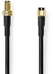 Nedis Antennenkabel| SMA-Stecker| SMA-Buchse| Vergoldet| 50 Ohm| Doppelt geschirmt|