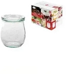 EINKOCHWELT 24200tk12EW01 Weck-Gl&auml;ser Tulpenf.200ml EW, klar (12er Pack)