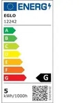 Eglo Connect.Z Smart LED Edison E27 Fadenlampe Messing 4.9W 360lm - 827-865