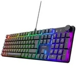 Trust GXT866 TORIX MECHANICAL Kabelgebunden Gaming-Tastatur Deutsch, QWERTZ Schwarz