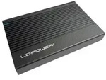 LC-Power LC-25U3-C externes 2,5 USB-C-Festplattengeh&auml;use, USB schwarz