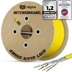 hb-digital CAT7 Netzwerkkabel 500m Simplex Ethernet max. 1000 MHz S/FTP AWG23...