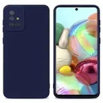 Cadorabo H&uuml;lle f&uuml;r Samsung Galaxy A71 4G Schutz H&uuml;lle in Blau TPU Silikon...
