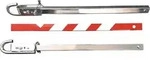 Abschleppstange STA verz.L750xB170xH60mm G.1,1kg rot-wei&szlig; m.Aufbewhrungstasche