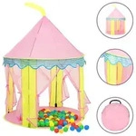 vidaXL Spielzelt f&uuml;r Kinder Rosa 100x100x127 cm