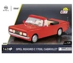 COBI-24599 - 140 PCS CARS /24599/ OPEL 1700L CABRIOLET
