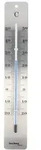 WA 3020 Innen- oder Au&szlig;enthermometer silber 45 x 280 x 15mm