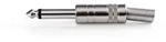 Nedis CAVC23980ME - 6.35mm M - Silber - Nickel - 6,8 mm - 25 St&uuml;ck(e) - 147 mm