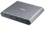 ATEN 2-Port 4K DisplayPort USB-C KVM Dock Switch