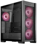 Asus TUF Gaming GT302 ARGB Midi-Tower PC-Geh&auml;use Schwarz 4 vorinstallierte L&uuml;fter,