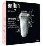 Braun Silk-&eacute;pil 7 7-011 Epilierer wei&szlig;/silber