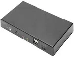 Digitus DS-12901 2 Port KVM-Umschalter HDMI Tastatur, USB 1920 x 1080 Pixel, 1920 x