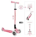 GLOBBER ELITE LIGHTS pastellrosa, mit Leuchtrollen