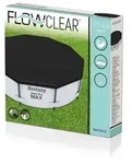 Bestway 58036 - Flowclear PVC-Abdeckplane &Oslash; 305 cm, schwarz, rund