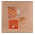 HAMA - Jumbo-Album&ldquo;Singo II&ldquo; 30x30 cm 100 wei&szlig;e Seiten Terracotta