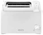Krups KH1511 Toaster mit eingebautem Br&ouml;tchenaufsatz Wei&szlig;