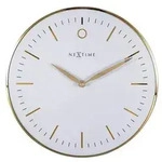 "3256WI - Design-Wanduhr "Glamour Small", ger&auml;uschlos, wei&szlig;, 30 cm"