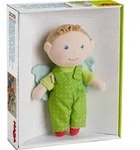 HABA - Minipuppe Schutzengel Lunis, 17 cm