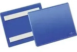 Etikettentasche B148xH105mm blau selbstkl.50St./Pack DURABLE
